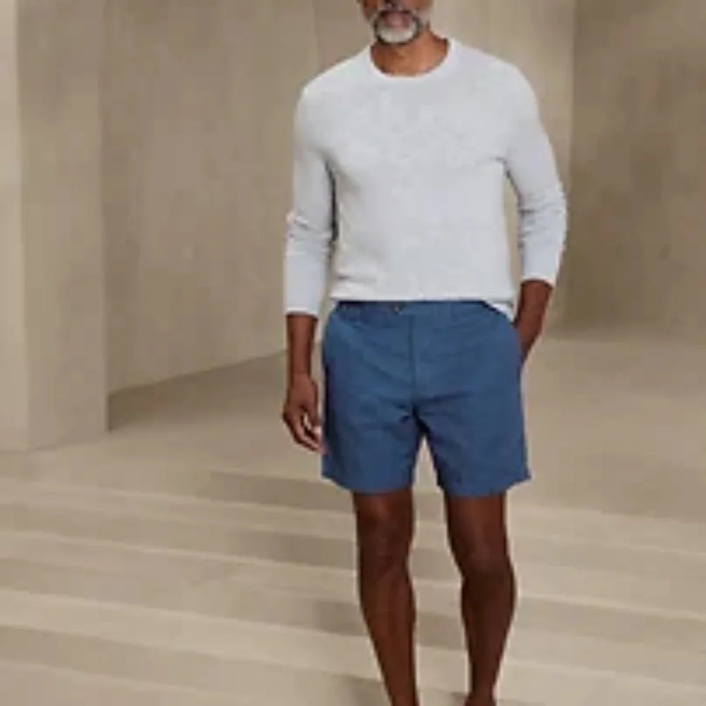 Banana Republic Mens Lived in Shorts 9